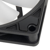 Silverstone air slimmer 90 argb ventilateur de boîtier (noir, 92 x 92 x 15 mm, pwm)