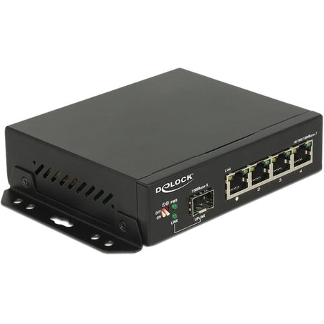 Delock commutateur Gigabit Ethernet 4 ports + 1 SFP