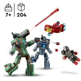Lego super heros merveille 76320 iron man et machine de guerre contre les drones marteaux