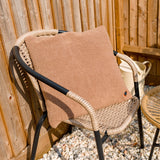 Coussin chauffant sans fil Cosy una Woolly 45 x 45 cm (marron clair, power bank 5000 mah)
