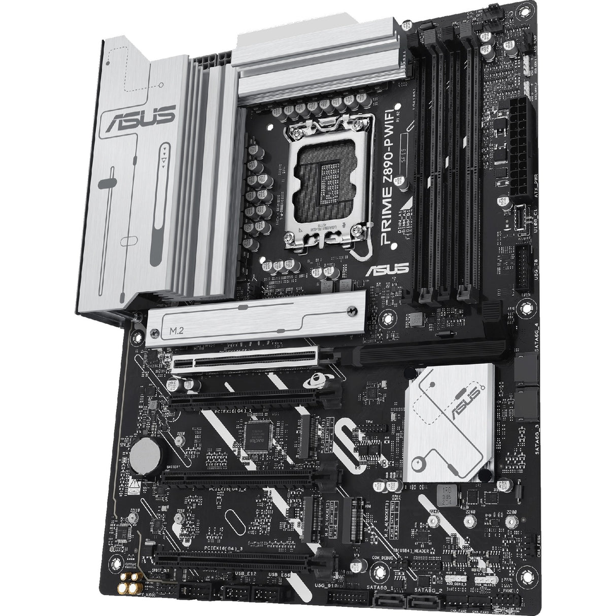Carte mère Asus Prime Z890-P WiFi Socket 1851 (RAID, 2,5 Go-LAN, WiFi 7, BT, Son, ATX)
