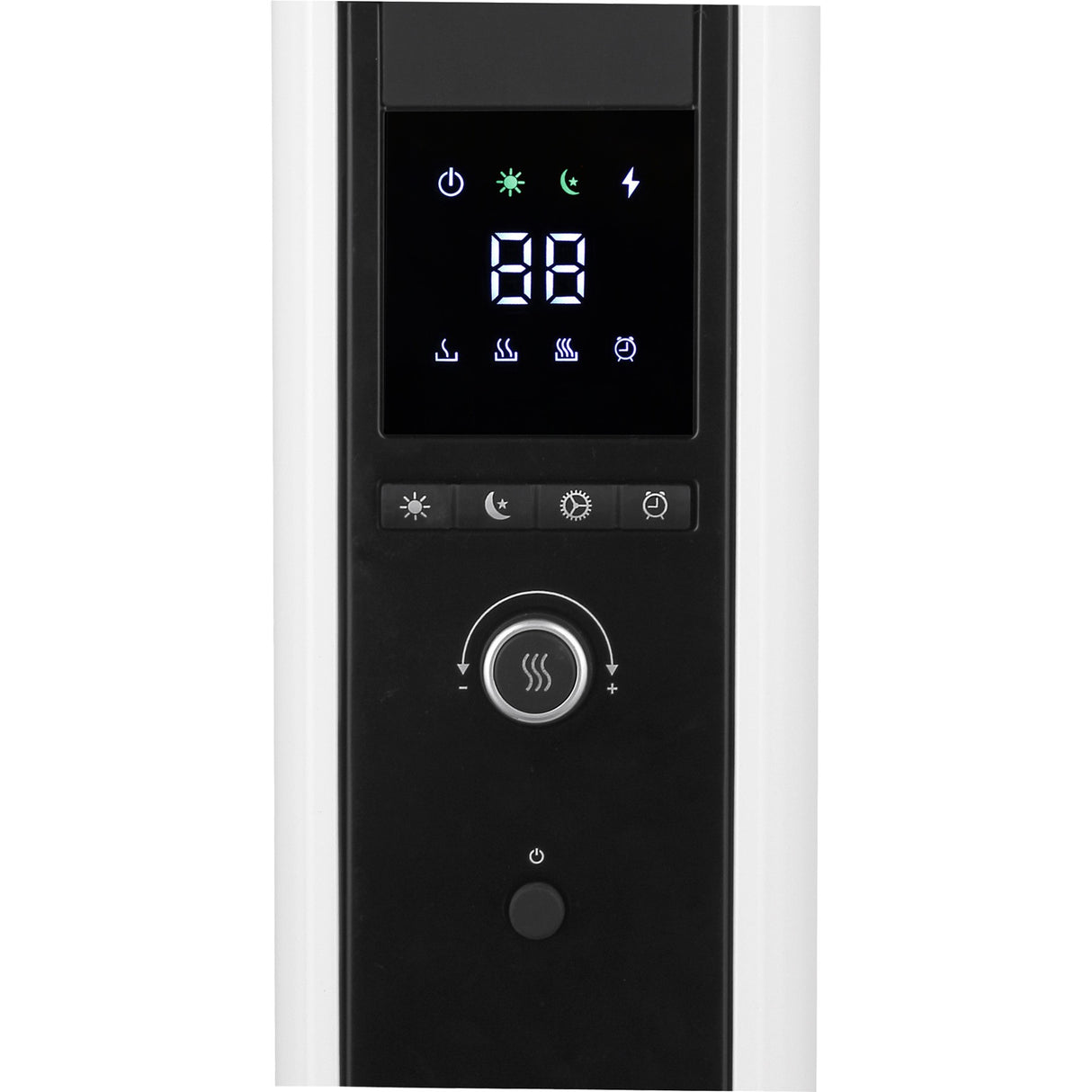 Radiateur d'huile de moulin ab-h2000dn (blanc noir)