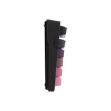 Mchose g98 pro noir rose chou tofu v2 sans fil tri-mode personnalisé clavier de jeu RVB mécanique (noir, disposition américaine (qwerty), ktt chou tofu v2, RVB, échange à chaud, pbt gravé sur le côté, sans fil | Bluetooth | USB-C)