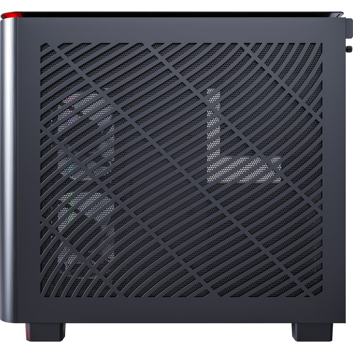 Boîtier tour midi Montech king 95 pro (noir | 2x USB-A | 1x USB-C | RGB | verre trempé)