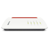 Fritz! box 5690 edition international glasvezel router (wit rood, mesh wi-fi, 2.5 gbit s)