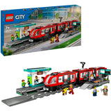Lego city 60423 tramway et gare
