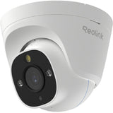 Reolink RP-PCT8M, caméra de sécurité intelligente 4K 8MP POE avec vision nocturne couleur IR (blanc)