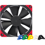 Noctua nf-f12 pwm chromax.black.swap case ventilateur (noir, 120 x 120 x 25 mm)