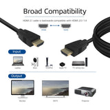 Act Connectivité 2 mètres HDMI 8K Ultra High Speed ​​Cable V2.1 HDMI-A