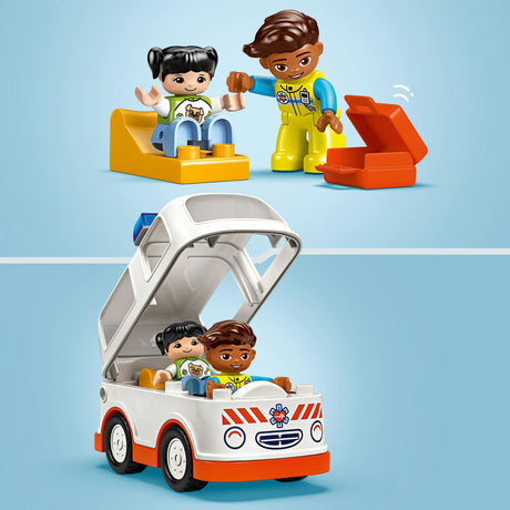 Lego Duplo Town 10447 ambulance avec chauffeur