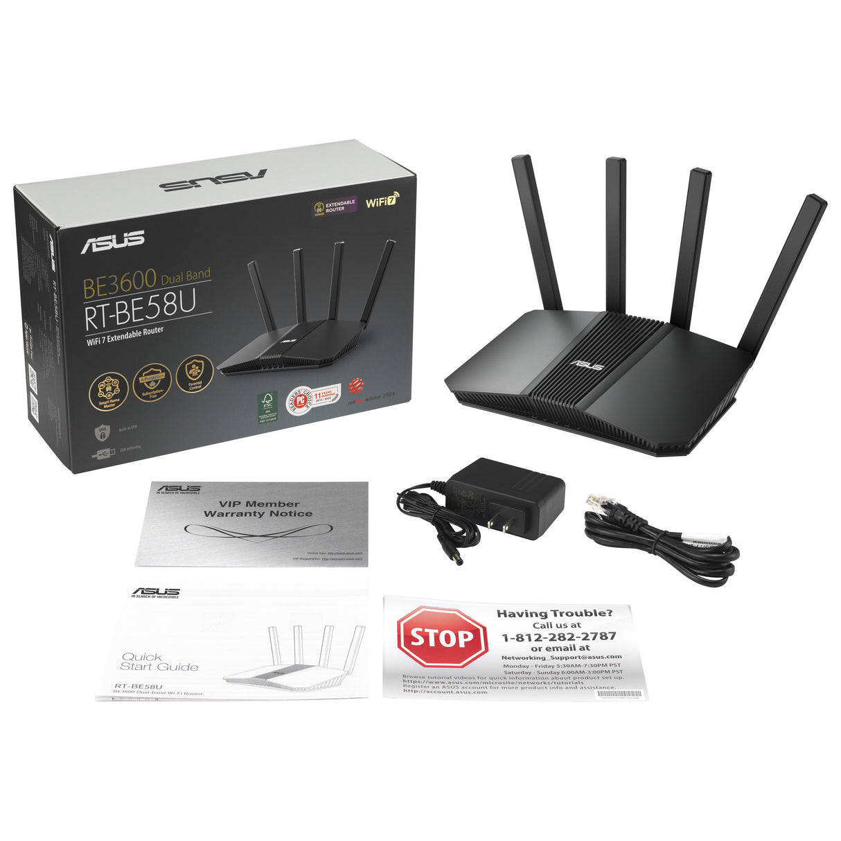 Routeur Asus rt-be58u v2 (noir)