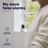 Trust ipcam-2700 360° beveiligingscamera (wit, 2.4 of 5ghz wifi)