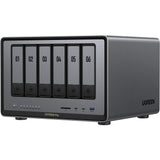 Ugreen nasync dxp6800 pro (grijs, 2x 10gbe, hdmi, thunderbolt 4 (40gb s))