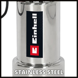 Pompe à eau sale Einhell GC-DP 7035 N Eco Plus (acier inoxydable rouge)