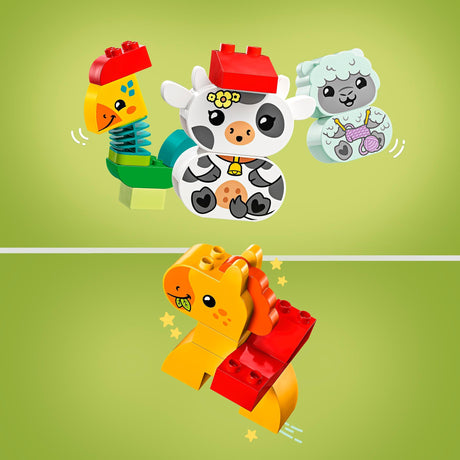 Lego duplo mon premier train d'animaux - 10412