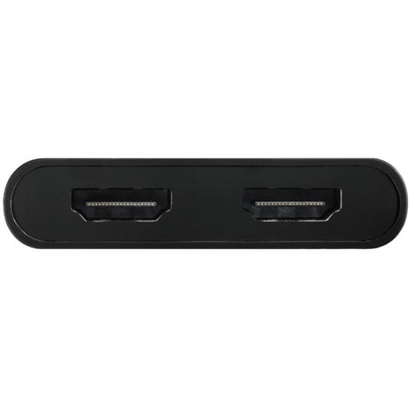 Répartiteur vidéo Club 3D USB-C vers 2x HDMI avec répartiteur HDMI DisplayLink (noir, avec adaptateur USB-A)