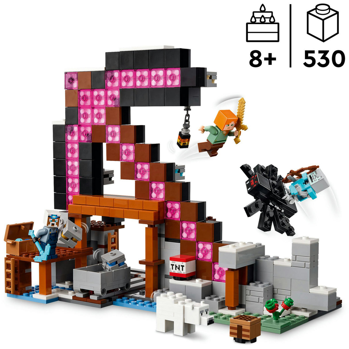 Lego minecraft 21277 la mine de pioche