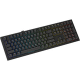 Ducky one x clavier mécanique RVB sans fil (noir, disposition américaine (qwerty), inductif, 100 %, remplaçable à chaud, pbt, 2,4 ghz | bluetooth | usb-c)