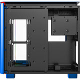 Boîtier tour midi Montech king 95 (bleu | 2x USB-A | 1x USB-C | RVB | verre trempé)