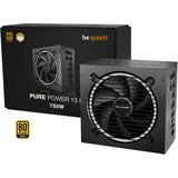 Soyez silencieux! alimentation pure power 13 m modulaire 750 watts (noir, 1x 12v-2x6, 4x pcie)