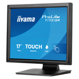 Iiyama prolite t1731sr-b2s 17 touchscreen monitor (zwart, vga, hdmi, displayport, audio, touch)