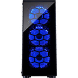 Boîtier tour midi Inter-tech cxc2 (noir | 3x usb-a | fenêtre)