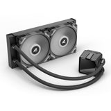Refroidissement par eau Sharkoon s50 argb (noir, pwm 4 broches)