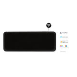 Panneau chauffant wifi Mill steel pa1300wifi4 noir, convecteur 1300 watts (noir, wifi 2,4 ghz (wifi 6), bluetooth 5.2, zigbee 3.0 + app)