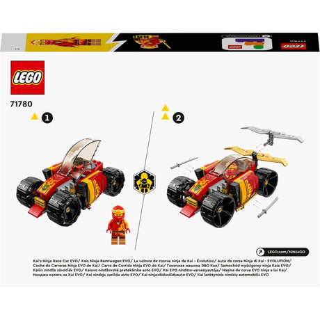 Lego Ninjago 71780 Ninja Racing Car Evo's Kai