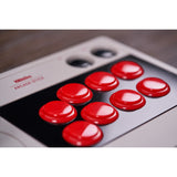 Manette de jeu arcade stick 8bitdo (gris)