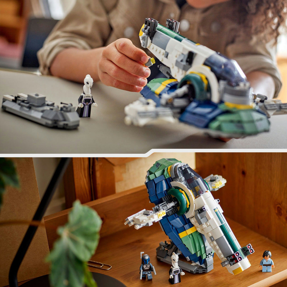 Lego Star Wars 75433 Le vaisseau spatial Jango Fetts