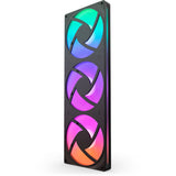 Nzxt f420 rgb core ventilateurs de boîtier (noir, 3 pièces, 420 x 140 x 26 mm)