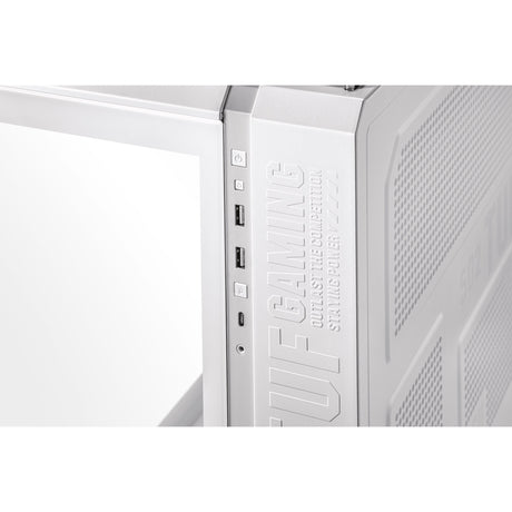 Boîtier tour midi Asus tuf gaming gt502 (blanc | 2x usb-a | 1x usb-c | verre trempé)