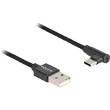 Mâle Dellock USB-A 2.0> mâle USB-C