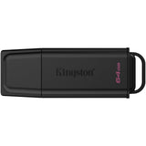 Kingston datatraveler exodia 64 gb usb-stick (zwart, usb-a 3.2 gen 1 (5 gbit s))
