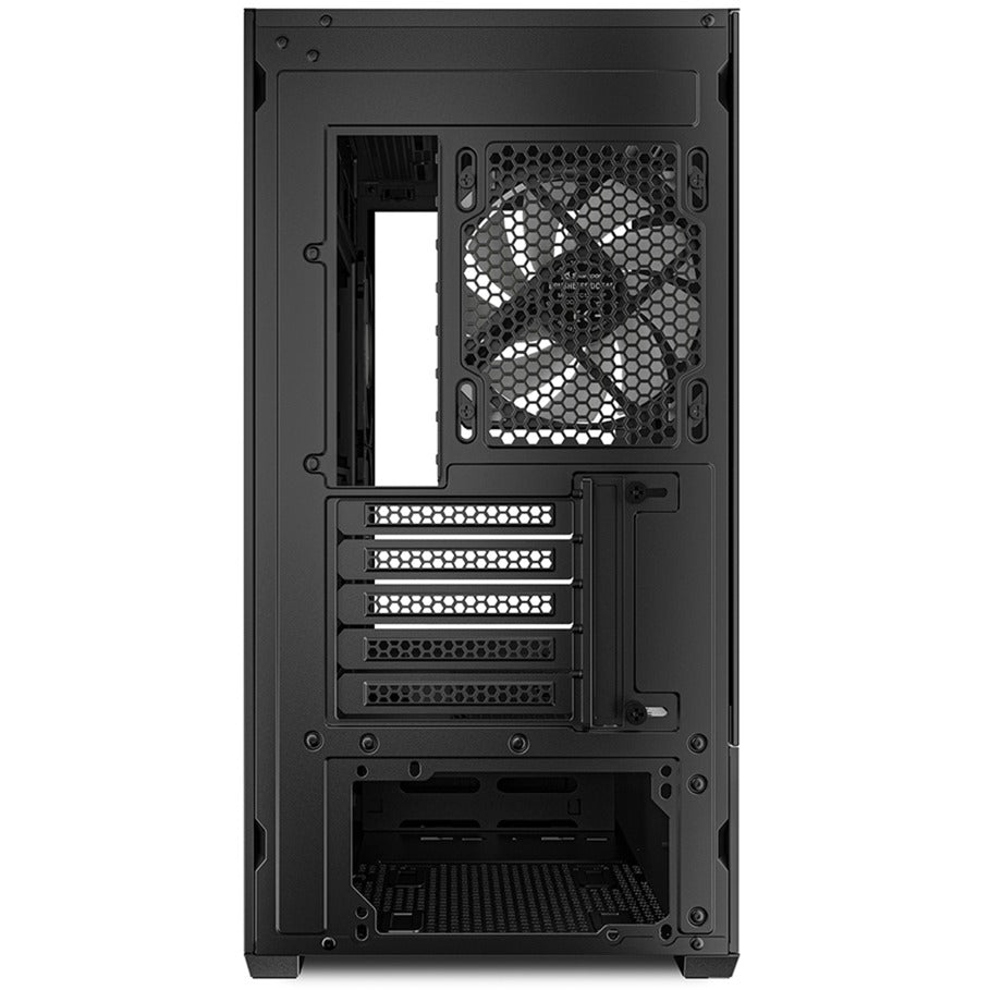 Boîtier mini tour Sharkoon mk6 rgb (noir | 2x usb-a | 1x usb-c | rgb | verre trempé)