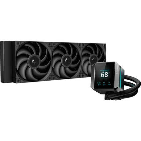 Refroidissement par eau Deepcool mystique 360 (noir, connecteur de ventilateur PWM à 4 broches)