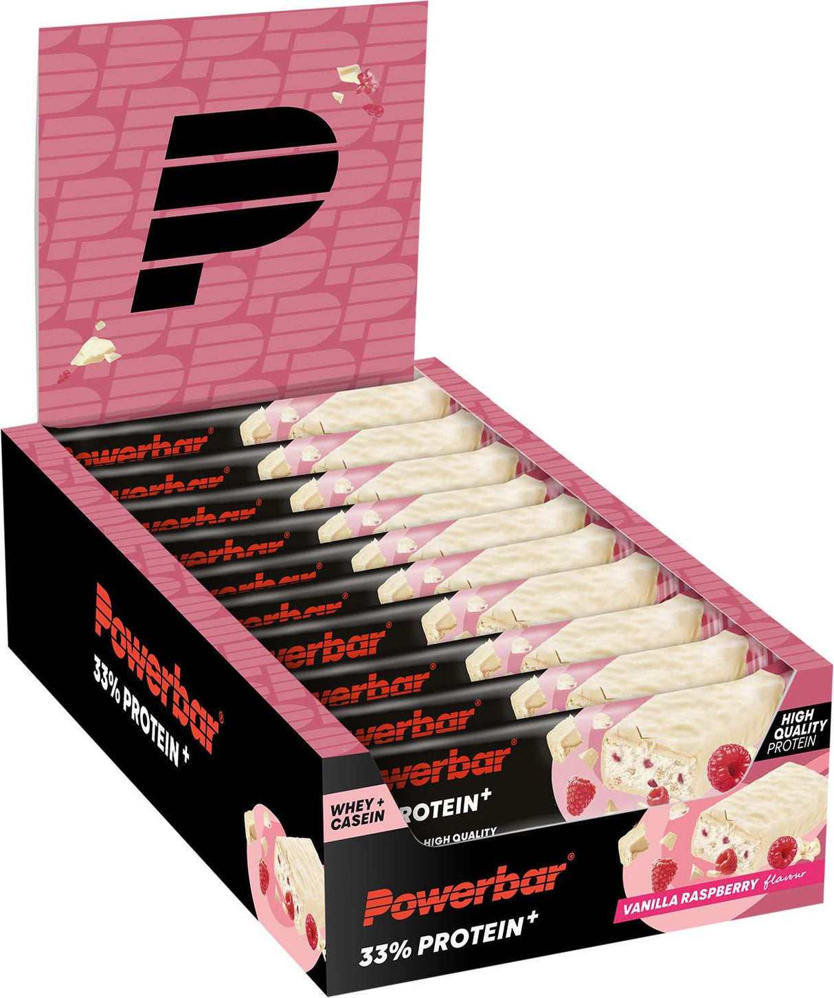 Powerbar protéine plus 33% barre 10er boîte