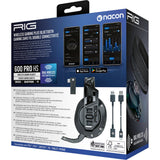 Casque de jeu supra-auriculaire Nacon rig 600 pro hs (noir, playstation 5, playstation 4, windows, nintendo switch, android, ios)