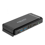 Dellock Displayport 1.4 KVM Switch, 8K 60Hz, USB 3.2 Gen 1