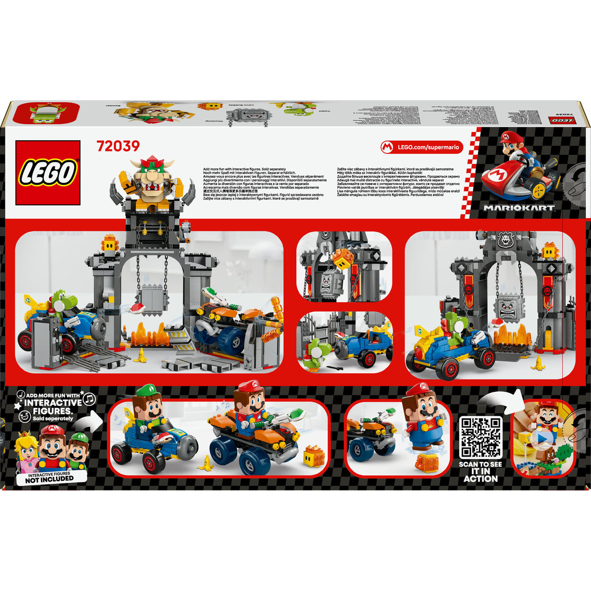 Lego super mario 72039 Le château de Bowser