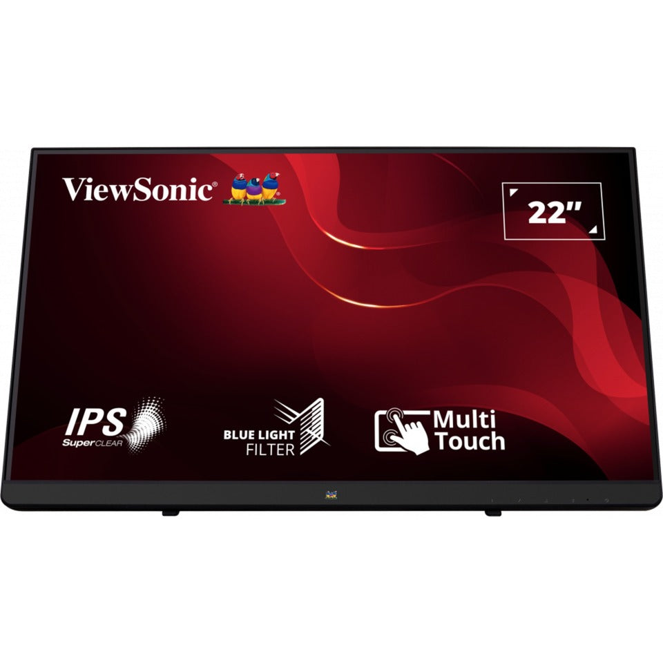 Viewsonic moniteur tactile 10 points td2230 22 (noir, hdmi, displayport, vga)
