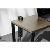 Neomounts ds22-840bl6 prise de bureau avec pince, 1,4 m, intérieur, type f, plastique, noir, alimentation