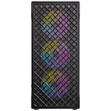 Boîtier tour midi Antec vx320 argb (noir | 3x usb-a | verre trempé)
