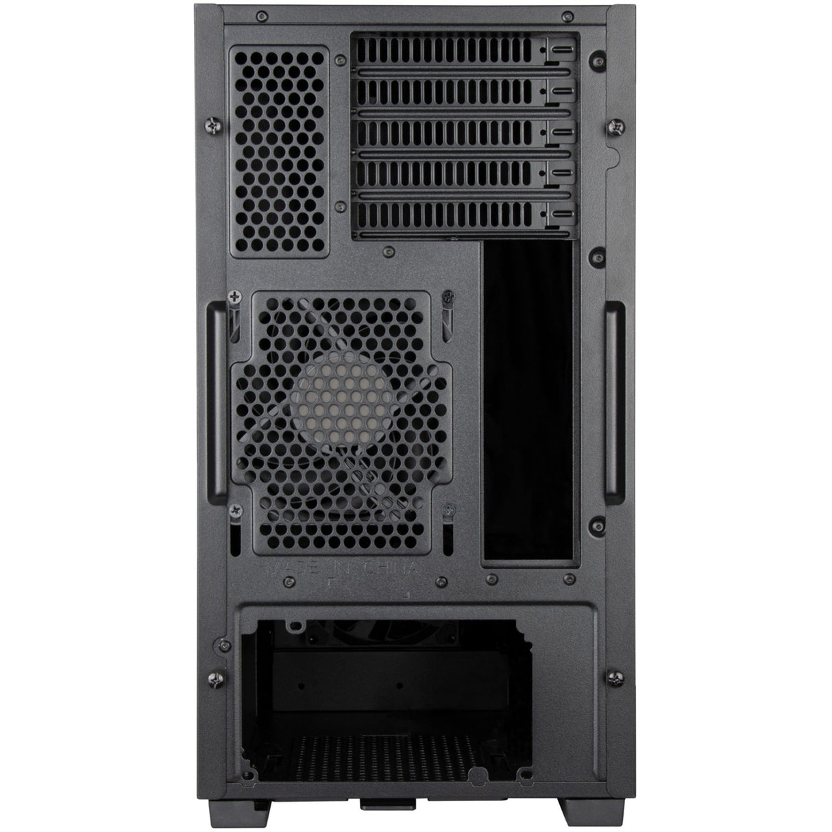 Boîtier mini tour Silverstone CS382 (noir | 2x USB-A | 1x USB-C)
