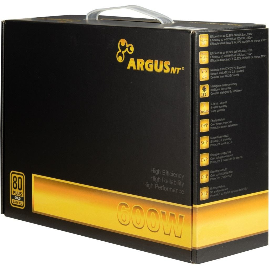 Alimentation Inter-tech argus GPS-600 600 watts (noir, 4x pcie)