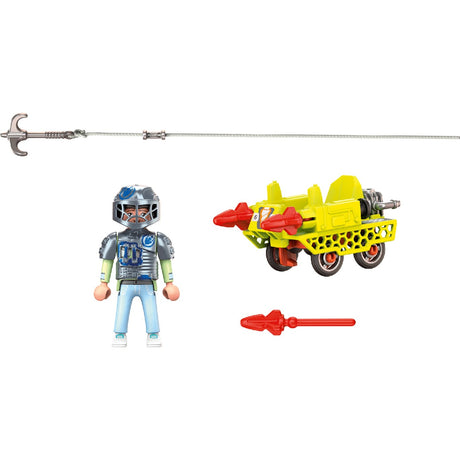 Playmobil Dino Rise - jouet de construction croiseur de mines (70930)