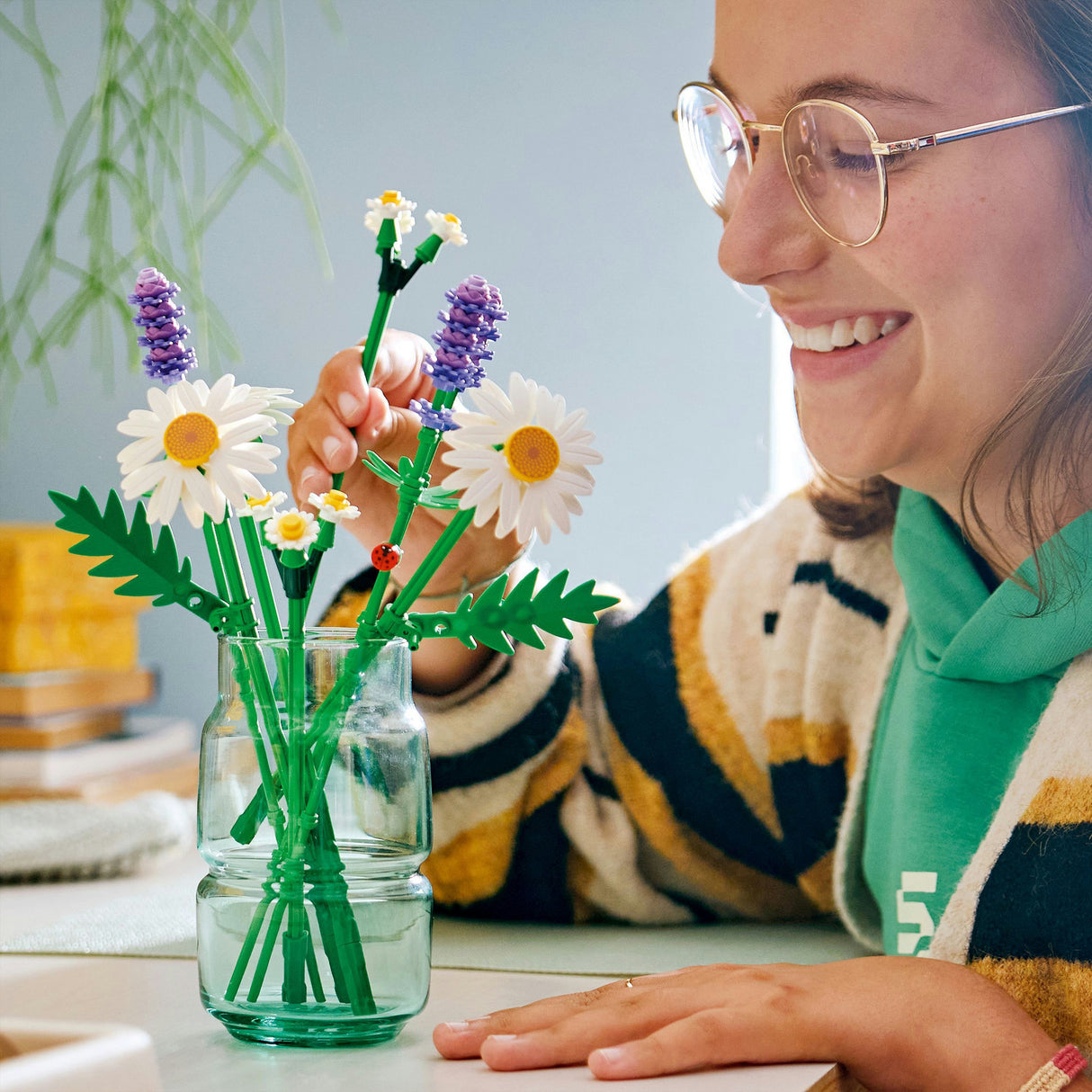 Fleurs de marguerites botaniques Lego - kit de construction pour enfants - 11508