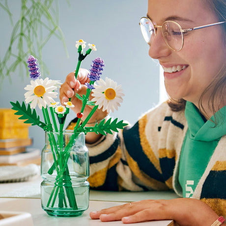 Fleurs de marguerites botaniques Lego - kit de construction pour enfants - 11508