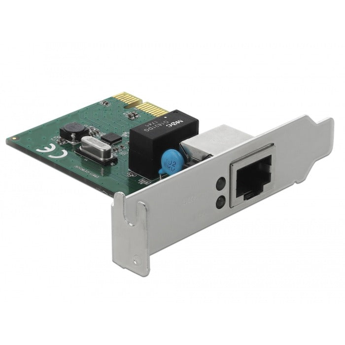 Delock Carte PCIe 1x adaptateur réseau Gigabit LAN